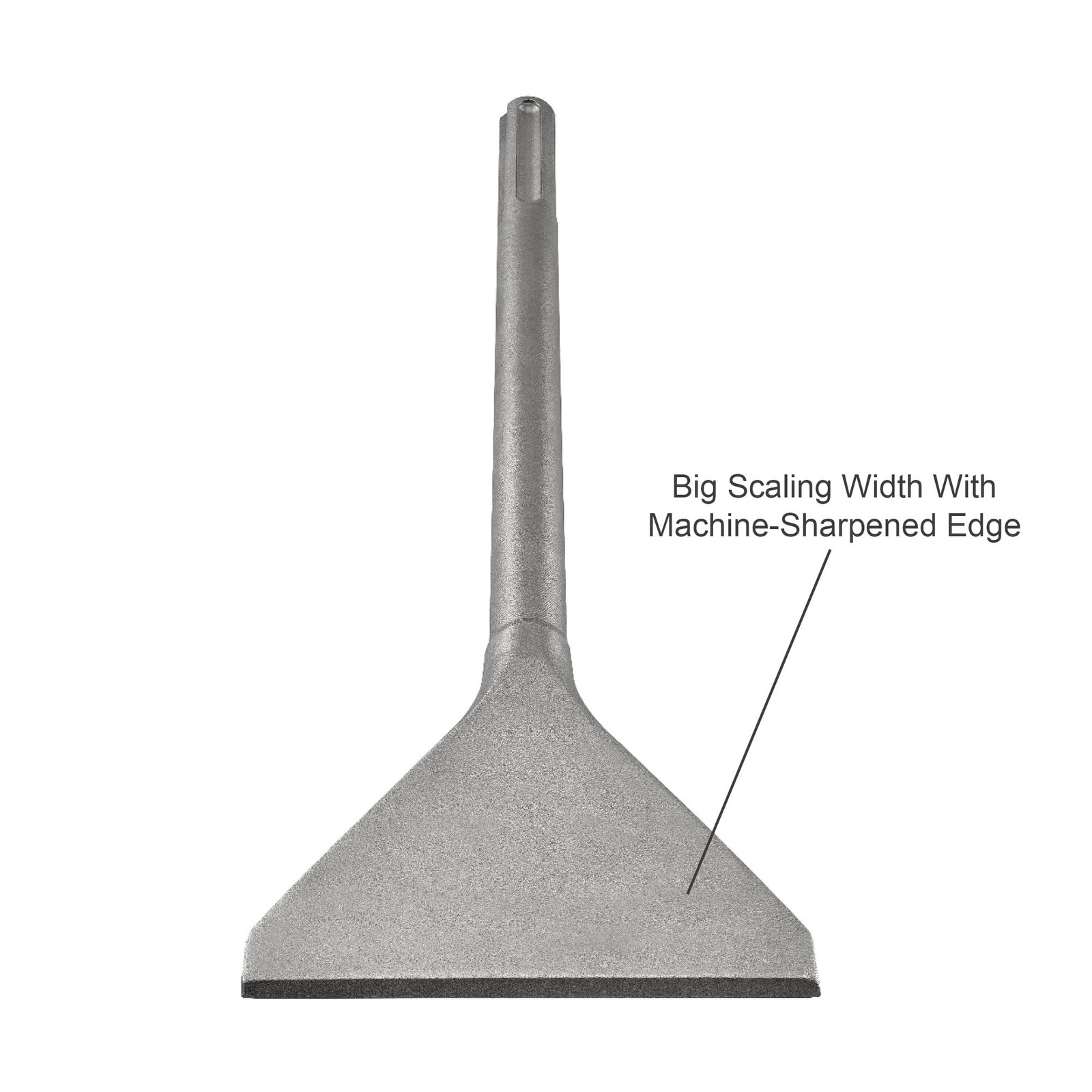 4-1/2 Inch Wide Tile & Thinset Scaling Chisel SDS-Max Shank 4.5″ x 14″ Thinse…