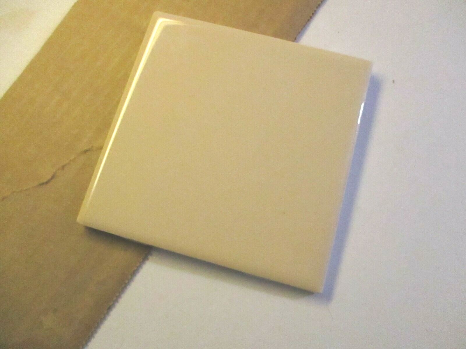 1 Wall Tile AO American Olean 4-1/4″ Ceramic 0024 Bright Gloss Maize Corn Yellow