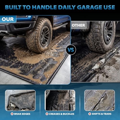 7’9″ x 16′ Heavy-Duty Garage Floor Mat – 610GSM Commercial-Grade PVC
