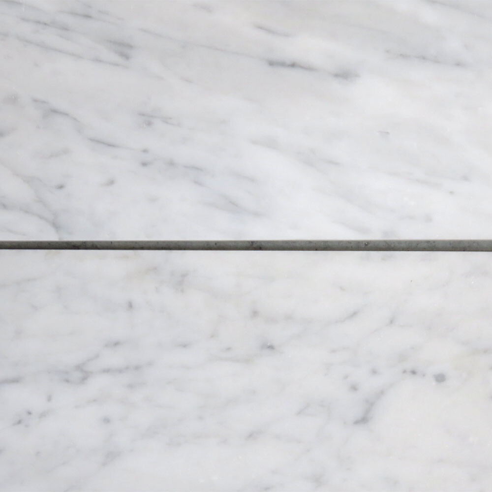 C43H 6×12 Carrara Venato Marble Subway Tile Honed Bianco White Carrera