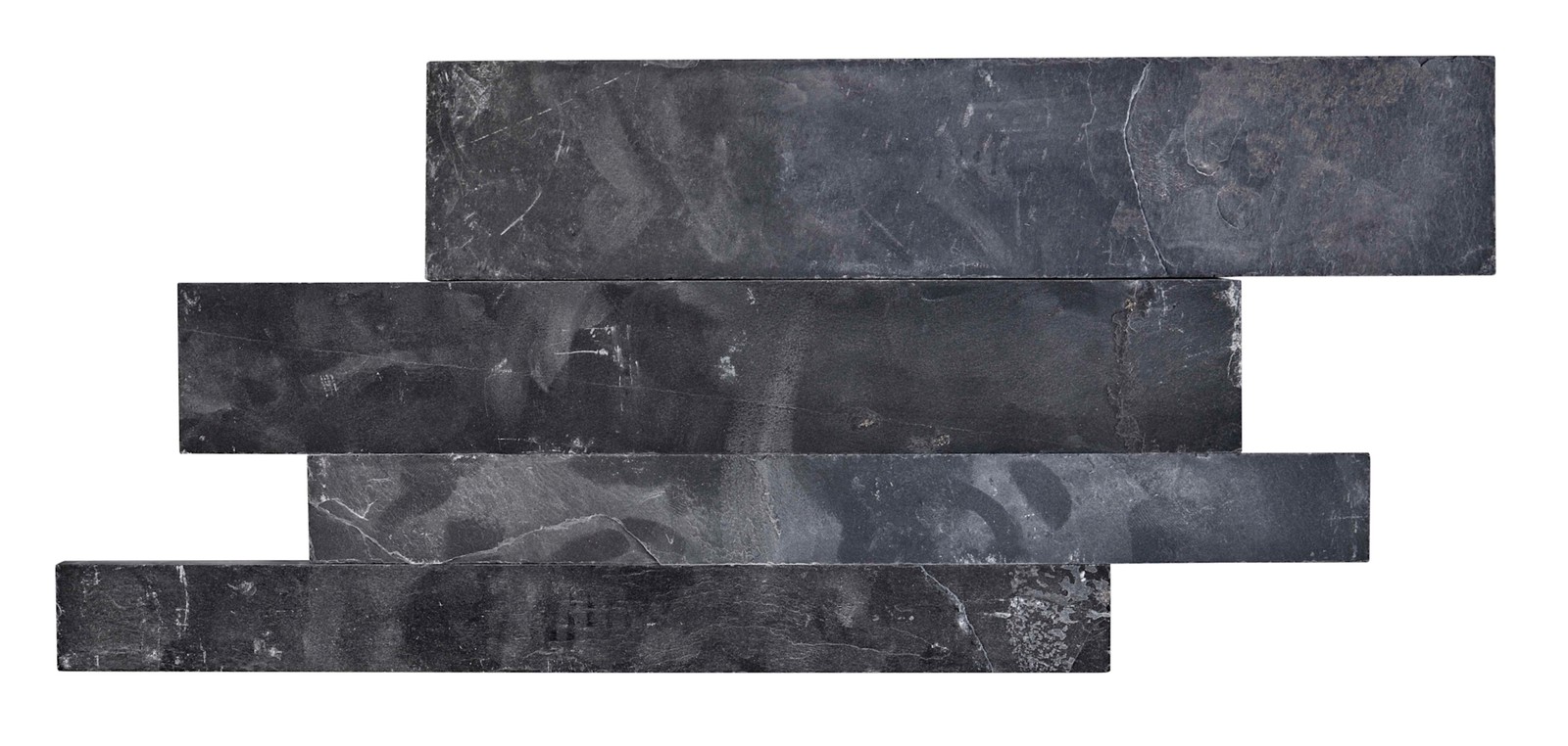 Cruz Bay Studio MKT2769 Linear Lines – 6″ x 12″ Brick Wall Tile – – Platinum