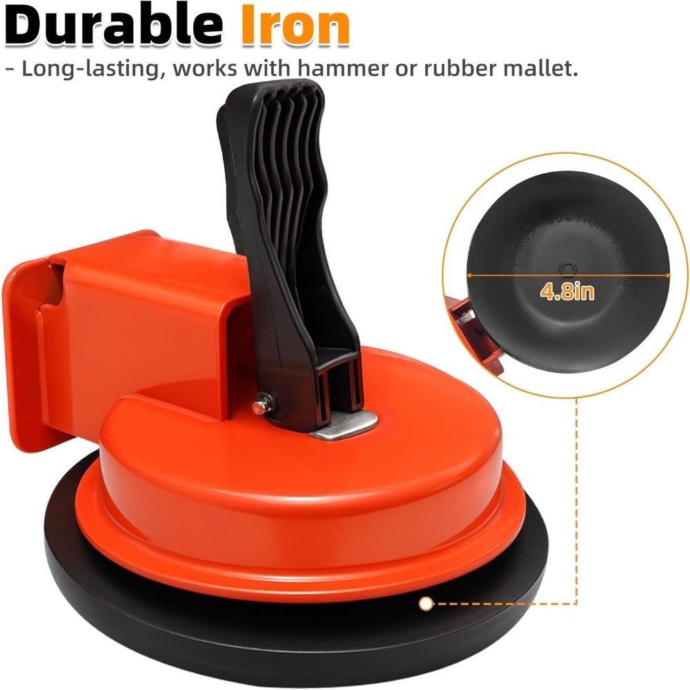 Floor Gap Repair Tool with Iron Suction Cups for Laminate Vinyl Engineered Wood