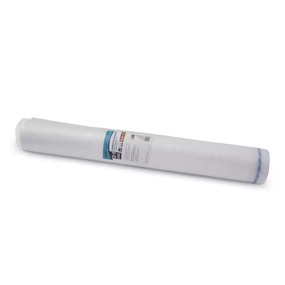 2-In-1 Standard 200 Sq. Ft. 48 In. X W 50 Ft. L X 2 Mm T Underlayment for Engine