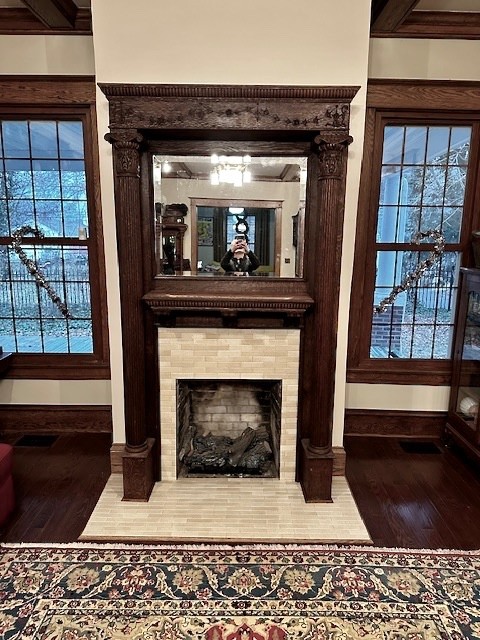 Victorian Fireplace Tile 1 1/2 INCH x 6 INCH , Hand Made FIREPLACE TILE, TILE