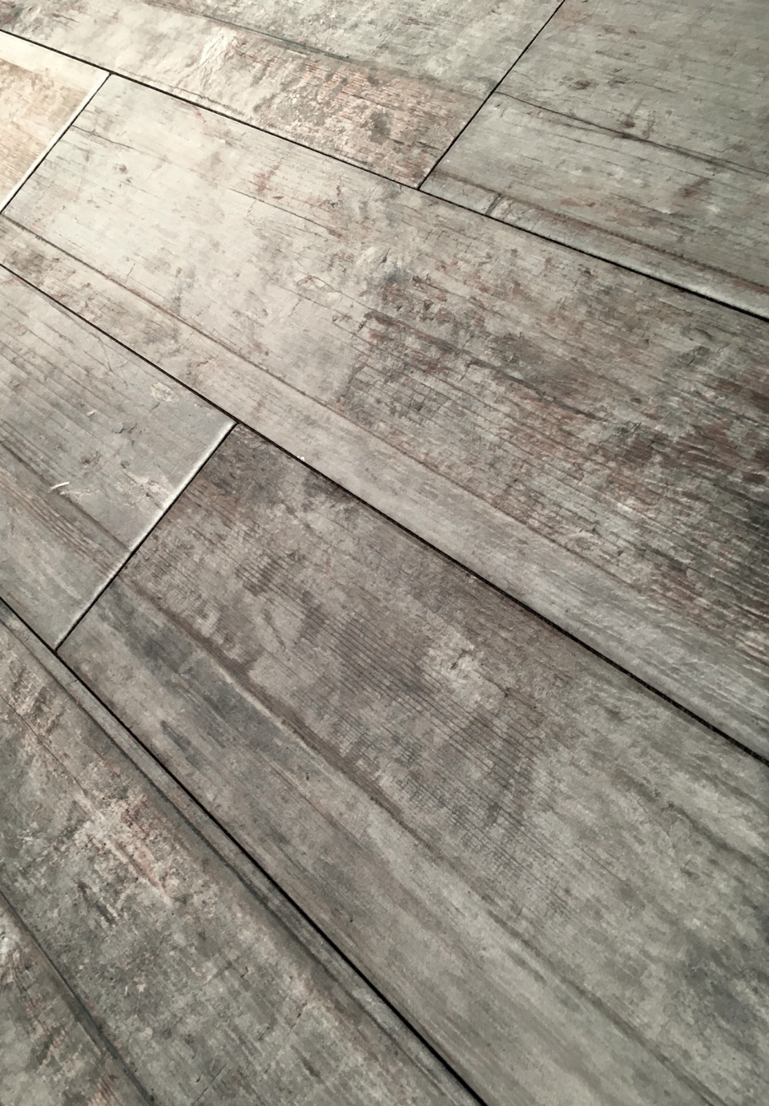 6×24 Country Ocean Porcelain Plank Wood-Look Field Tile Floor (Sold by piece)
