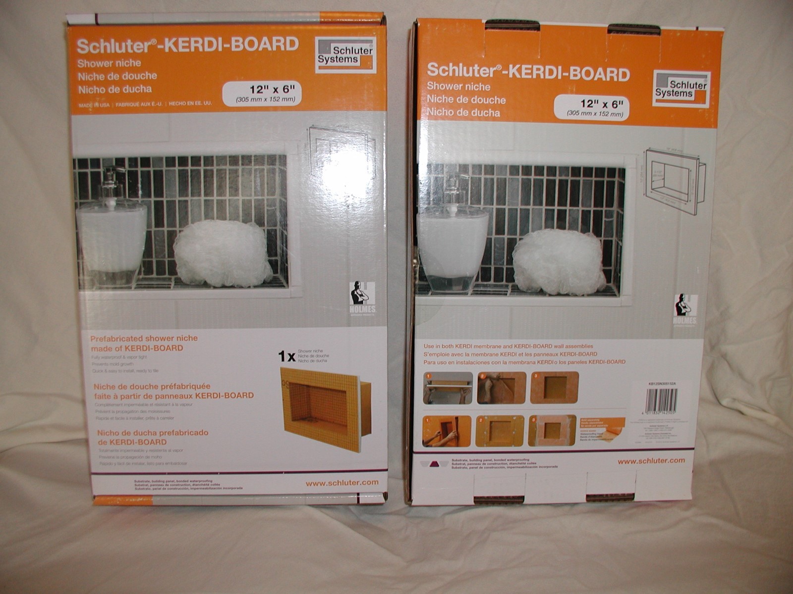 2-PACK of 12×6 Schluter KERDI NICHE ~ You Pick & SAVE ~ That’s Only $59 EACH!