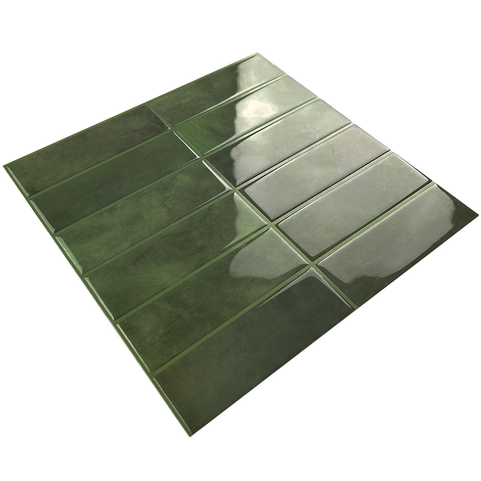 5 Pack Peel and Stick Backsplash Subway Tiles, Extra Thick 3D Wall Panels, He…