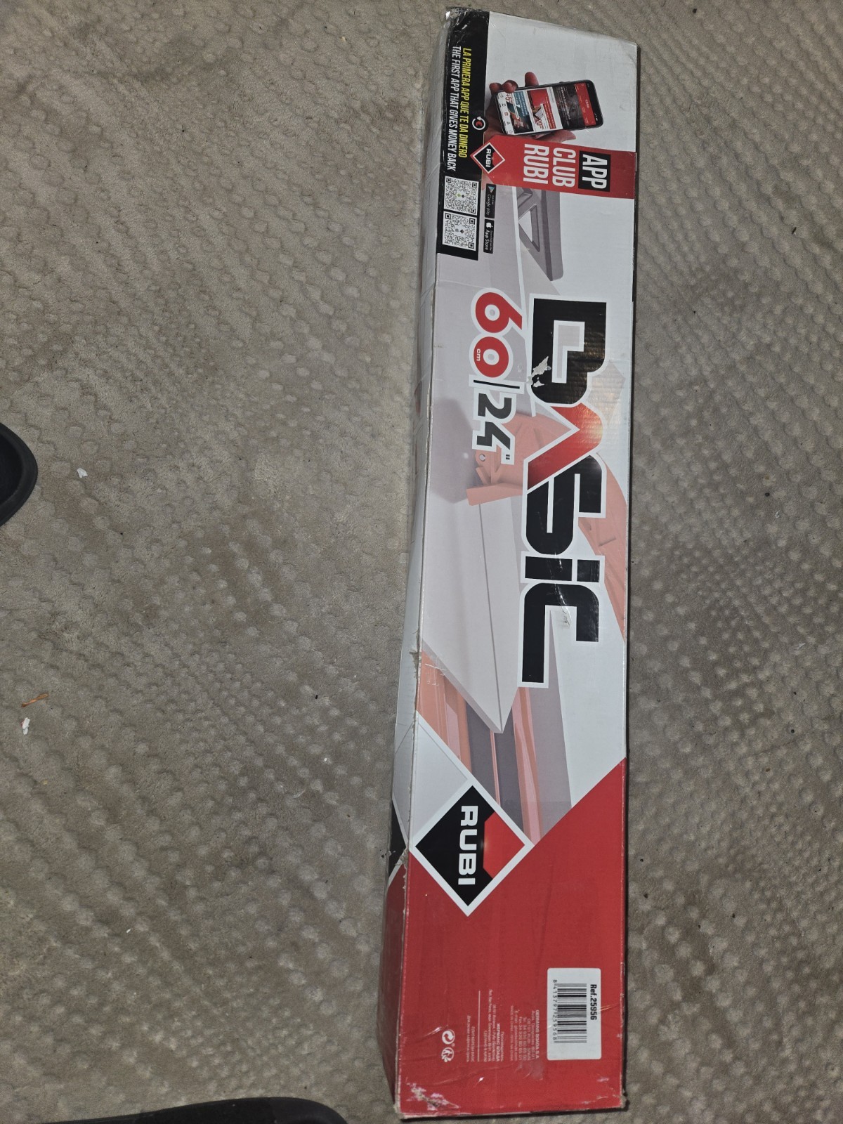 Rubi Easy Cuts Basic 61/24 Manual Ceramic Tile Cutter Cutting Tool Open Box