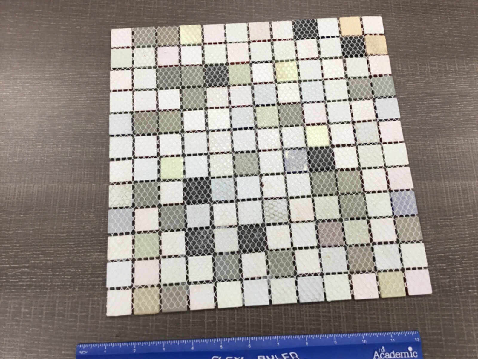 NEW Multi colored Glass ? Mosaic Wall Tiles Glazed Porcelain Floor Tile sheet
