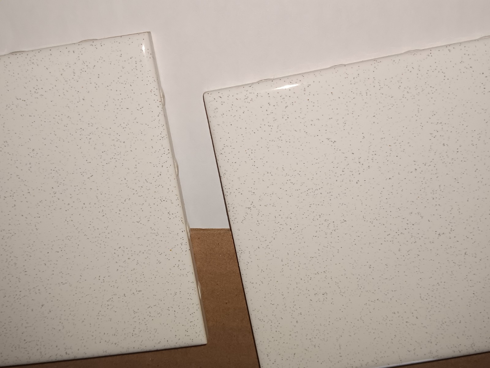 Lot of 12 pcs. Salt & Pepper / Kitchen & Bath new old stock Ceramic Tile JAPAN