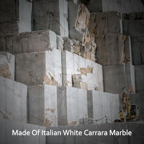 10-Pack White Marble Pencil Liner Tile 3/4″ x 12″ Honed Edge Trim for Backsplash