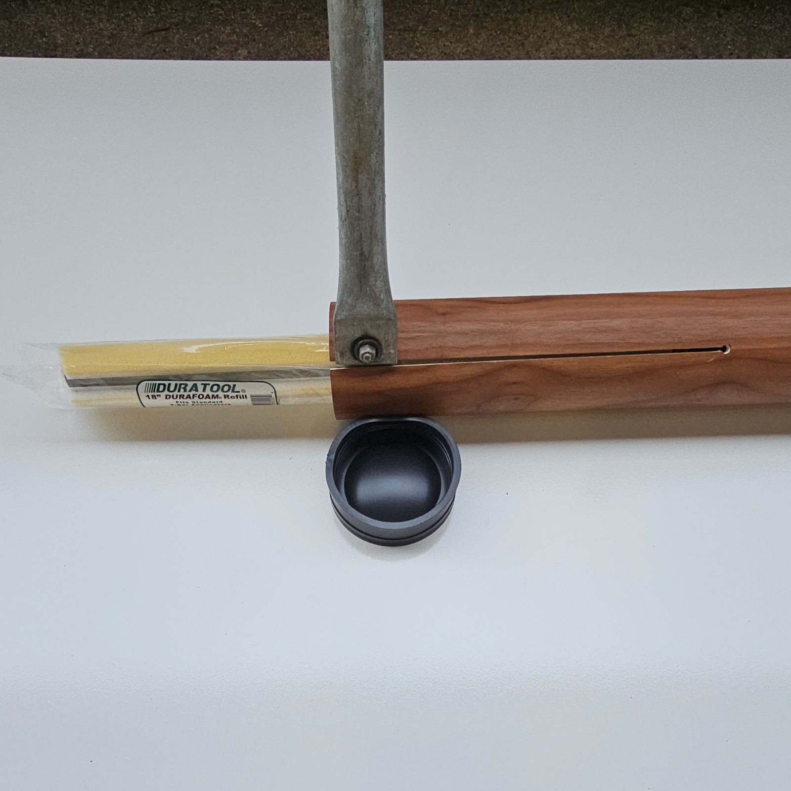 T-bar Hardwood Floor Applicator Cover/ Sleeve for DURATOOL BONA In WALNUT