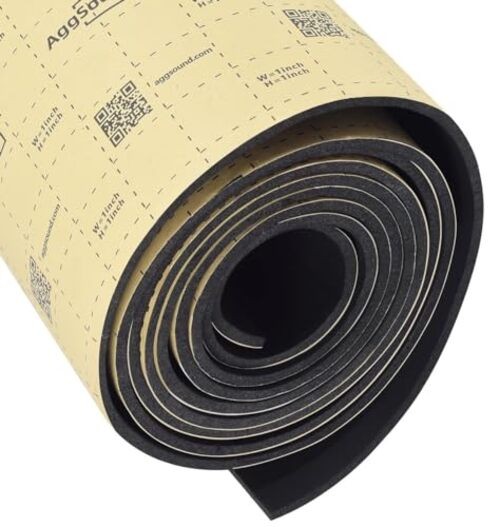 Sound Deadening Mat(4 mm) – Car Sound Deadening Material Closed 157mil 24sqft