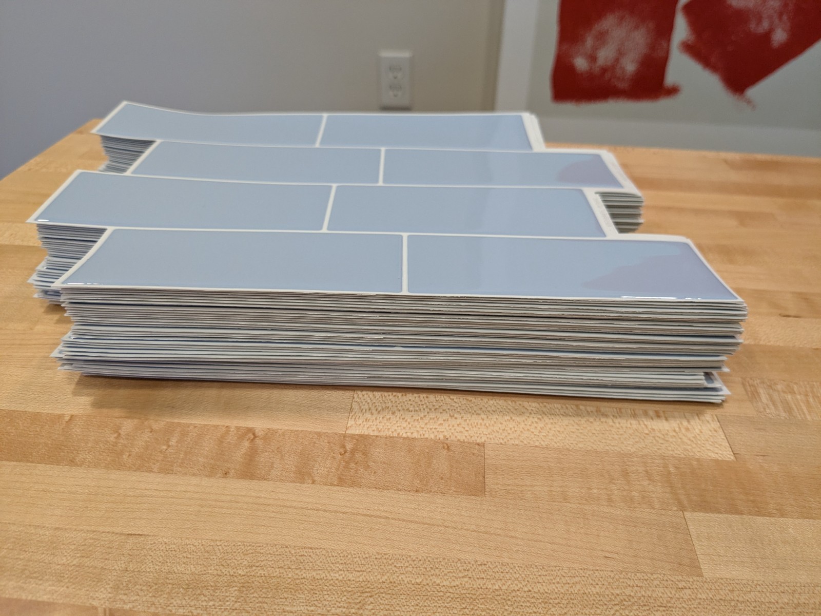 Smart Tiles Metro Babe Blue Vinyl Peel and Stick Tile (38 pieces)