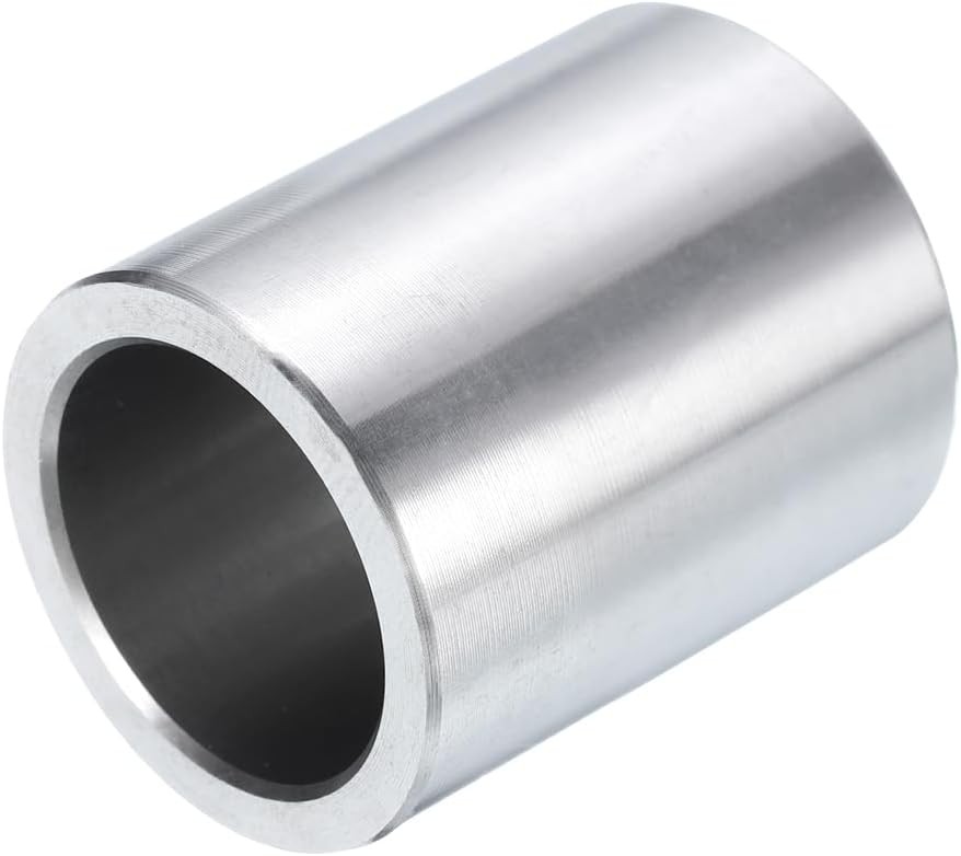 uxcell 10pcs Stainless Steel Spacer 3/4″ Bore x x 1″ x 1″, Silver tone