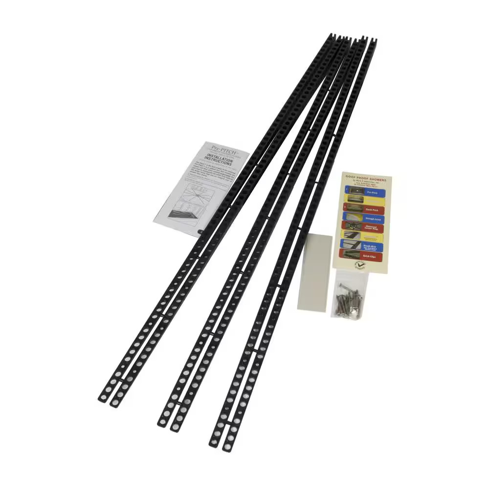 Shower Pre Pitch Installation Kit Standard Shower Base Drain Slope System