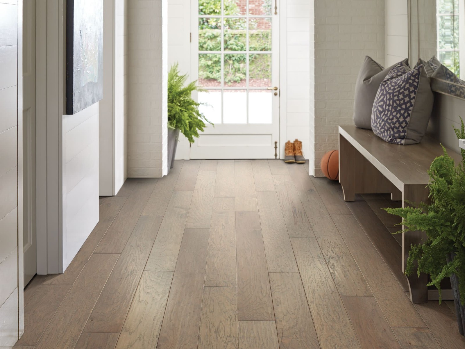 Shaw SW593 Riverstone 6-3/8″W Heavy Scraped Engineered Hardwood – Mesquite