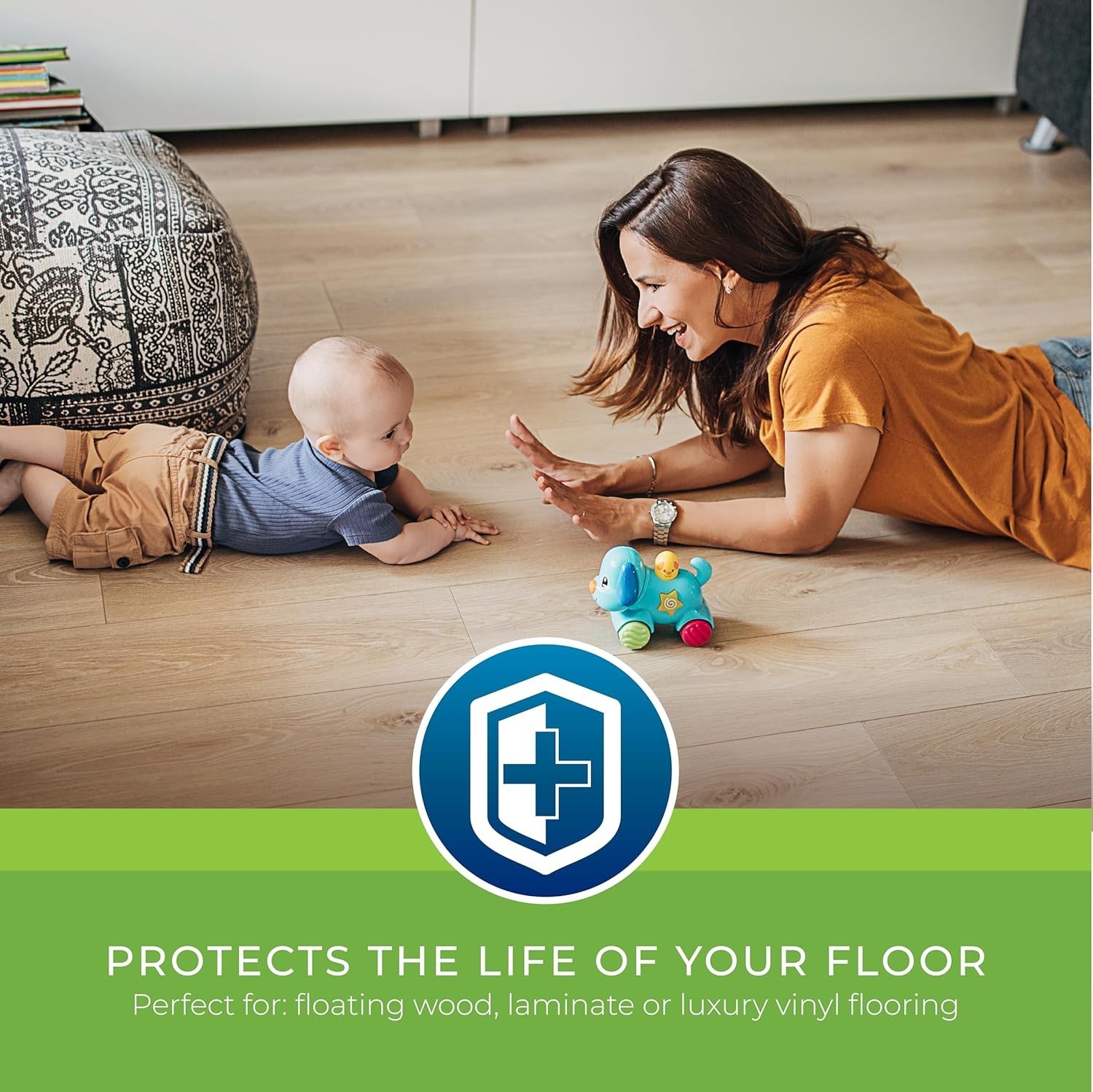 100 Sq Ft Moisture Barrier Underlayment – 6 Mil Thick Polyethylene Film