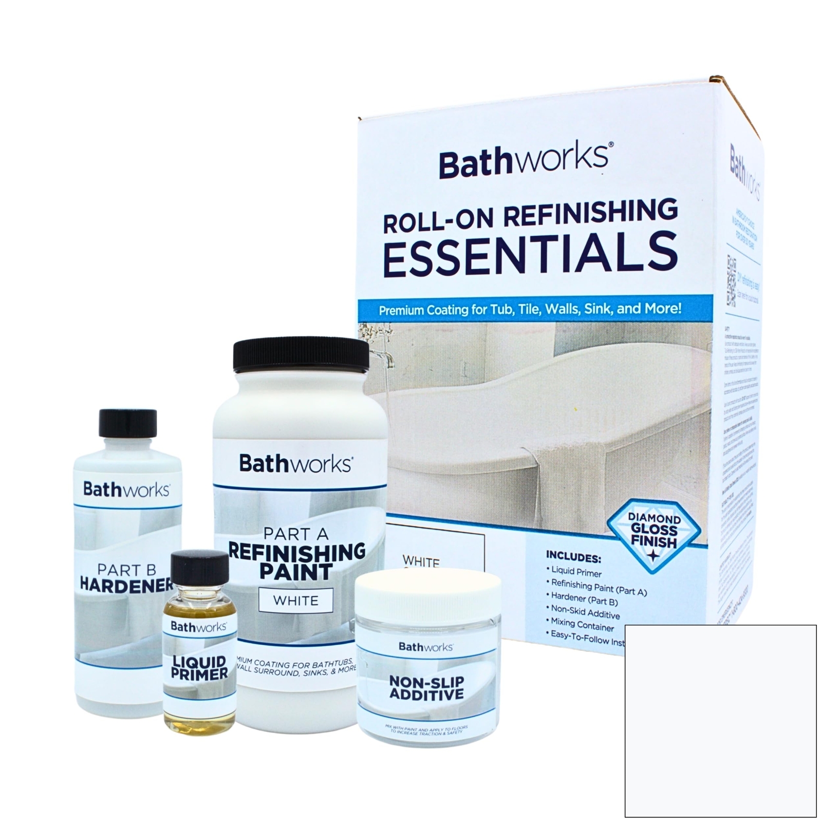 Essentials Refinishing Kit – 22 fl oz Extreme Durability Smooth Finish with N…