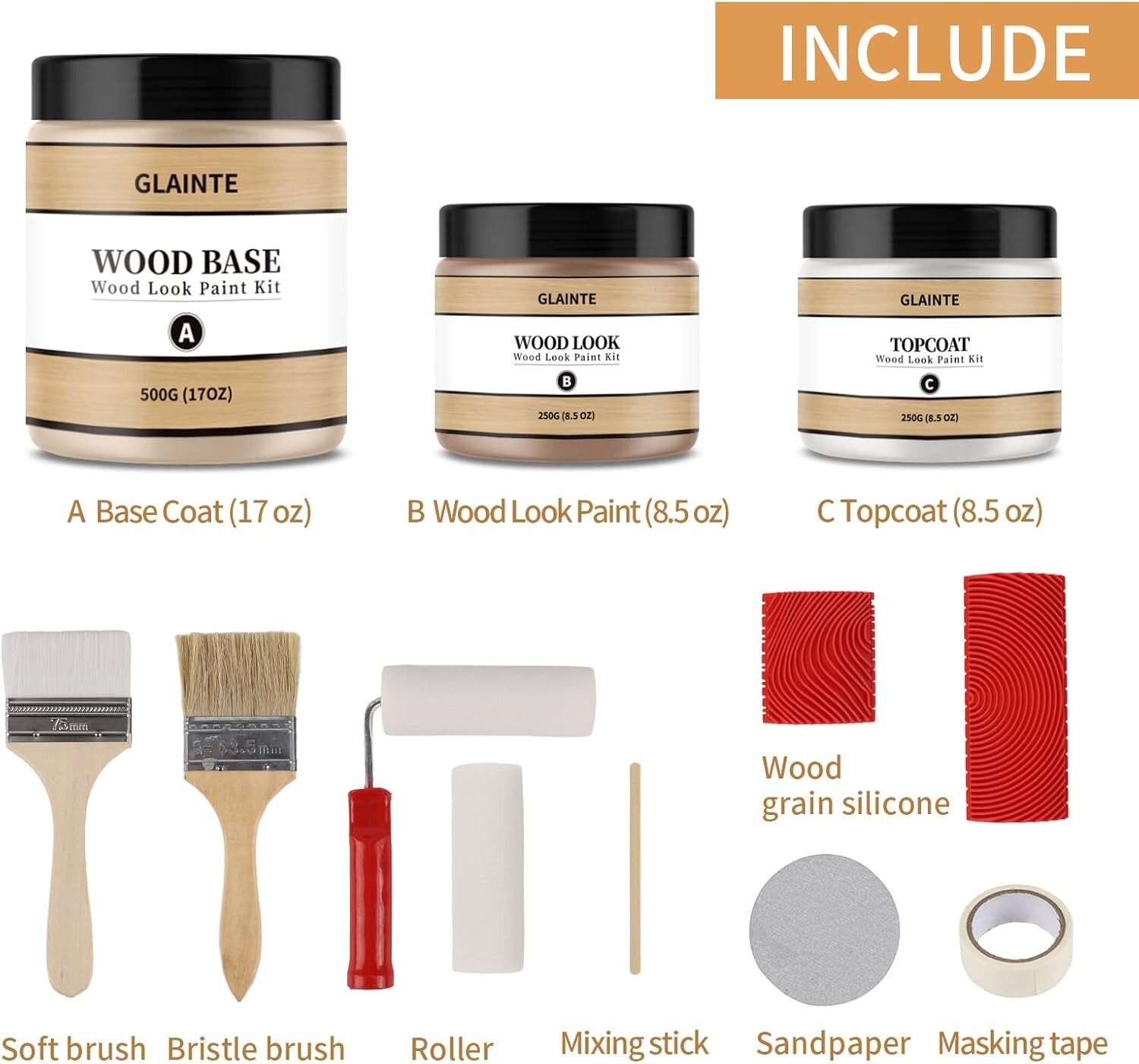 Wood Look Paint for Furniture, Cabinets, Front Doors Interior Texture Paint, …
