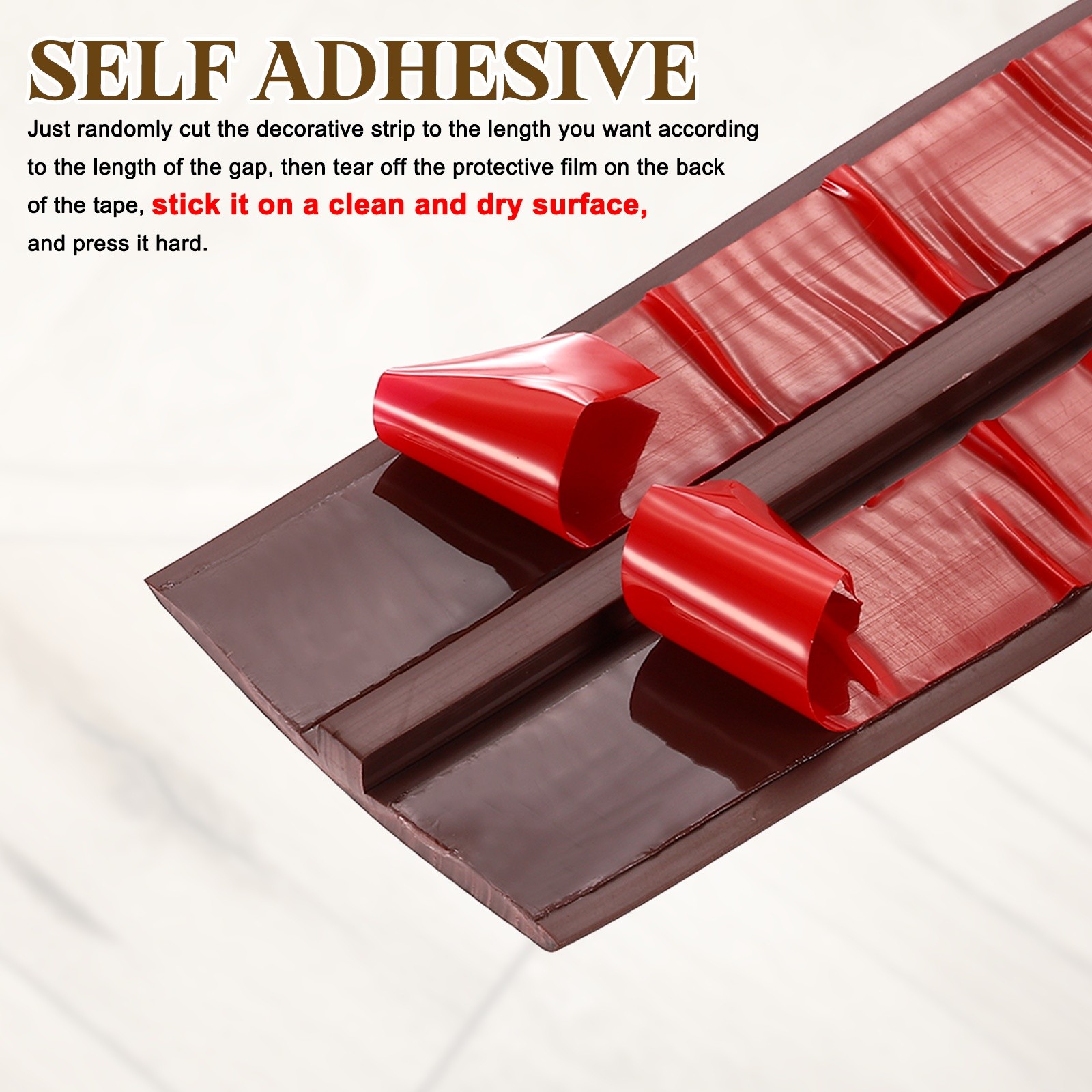 T-Molding Transition Strips 16Ftx1.97″ Vinyl Flooring Edging Trim Black Walnut
