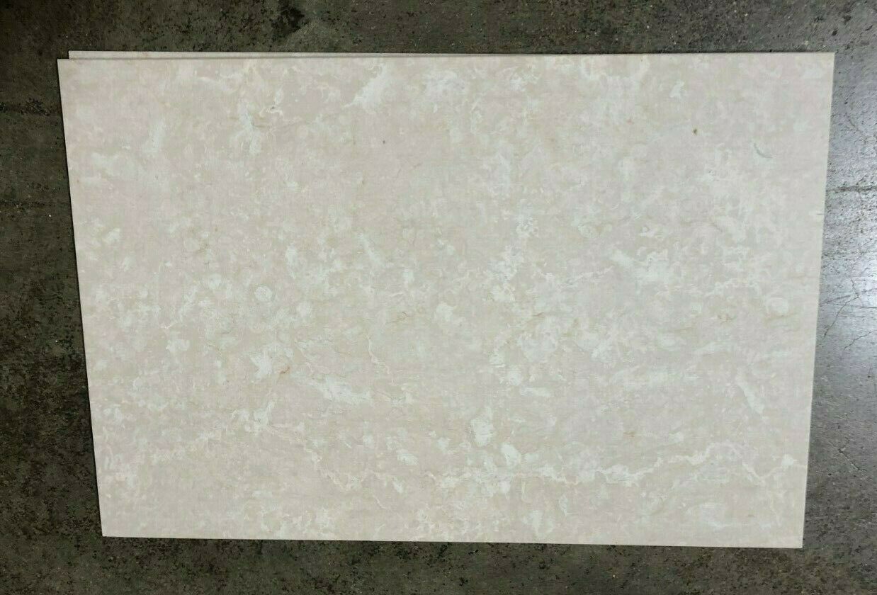 Tile 12×18 White Botticino Marble Natural Stone About 3×3 SAMPLE PIECE TS-22