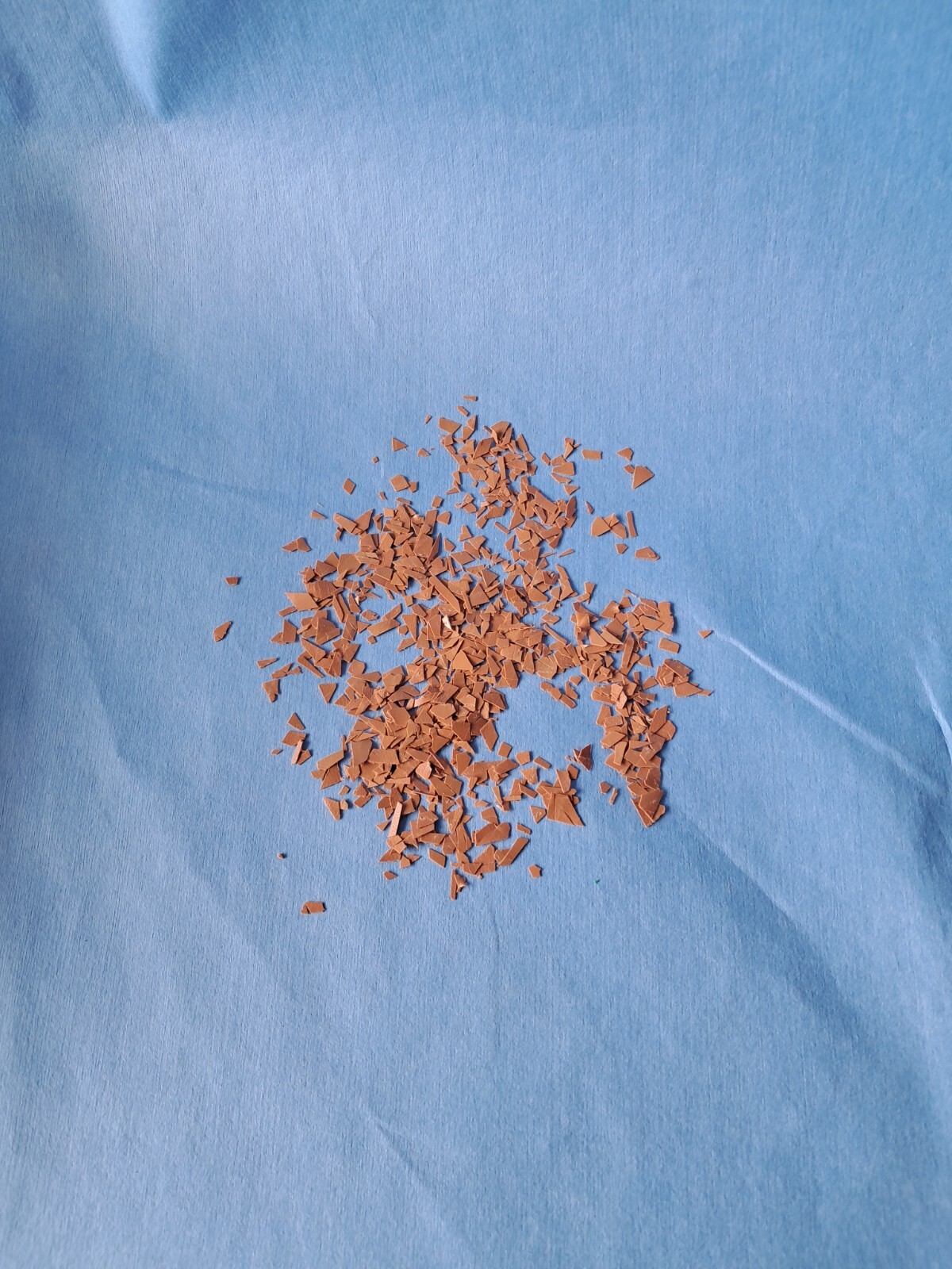 5 Lbs -Mocha Brown- Vinyl Chips/Flakes