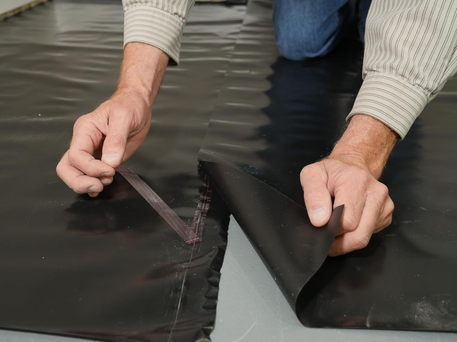 100 Sq Ft Moisture Barrier Underlayment – 6 Mil Thick Polyethylene Film