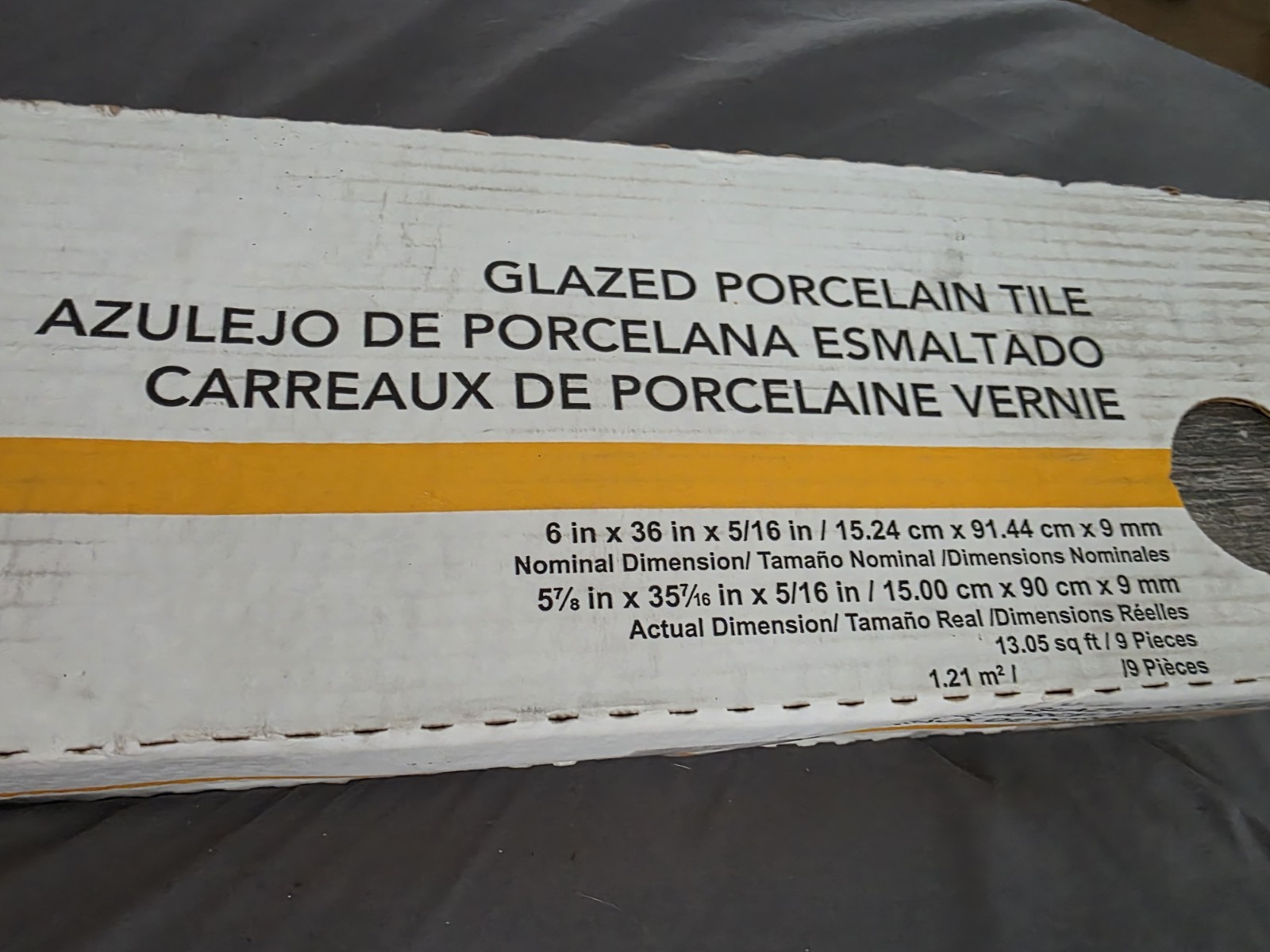 **✝️ VILLA THUNDERWOOD “TERRACE” GLAZED PORCELAIN PLANK TILE — 6″ x 36″ —…