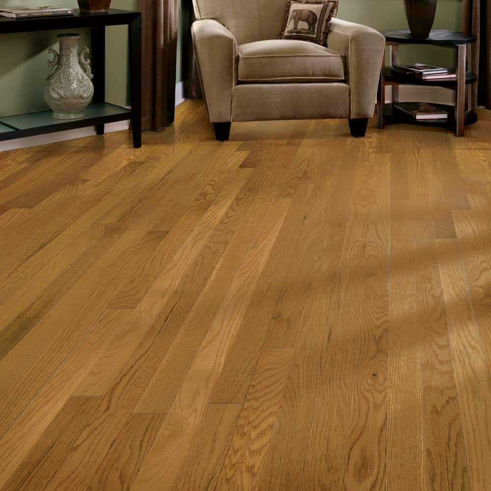 Bruce Butterscotch Oak 3/4″ x 2-1/4″ Solid Hardwood Flooring (20-Sq-Ft/Case)