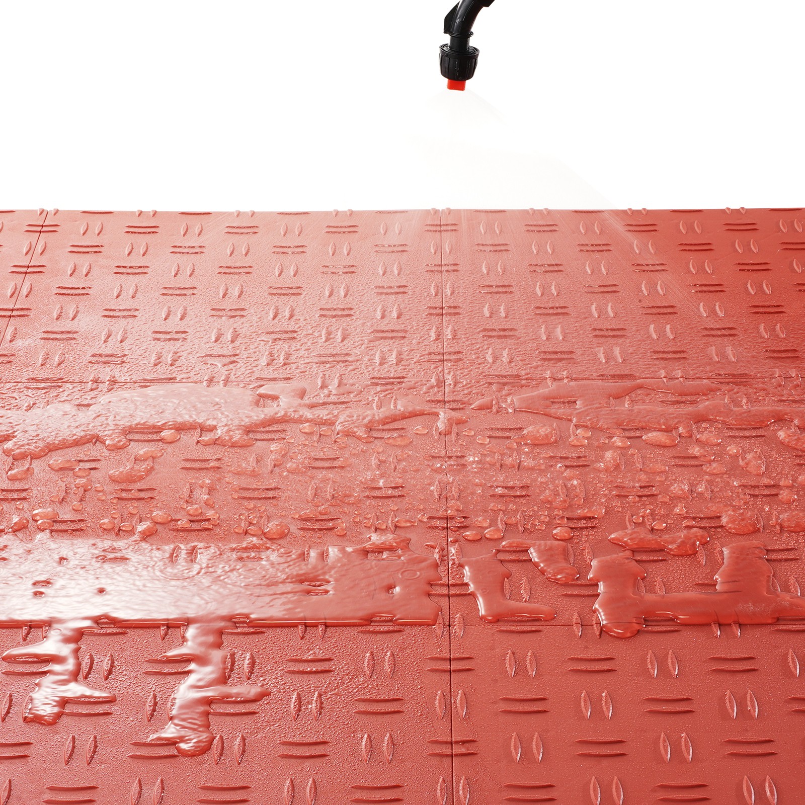 VEVOR Garage Tiles Interlocking 12×12 in 50 Pack Garage Flooring Tiles Red