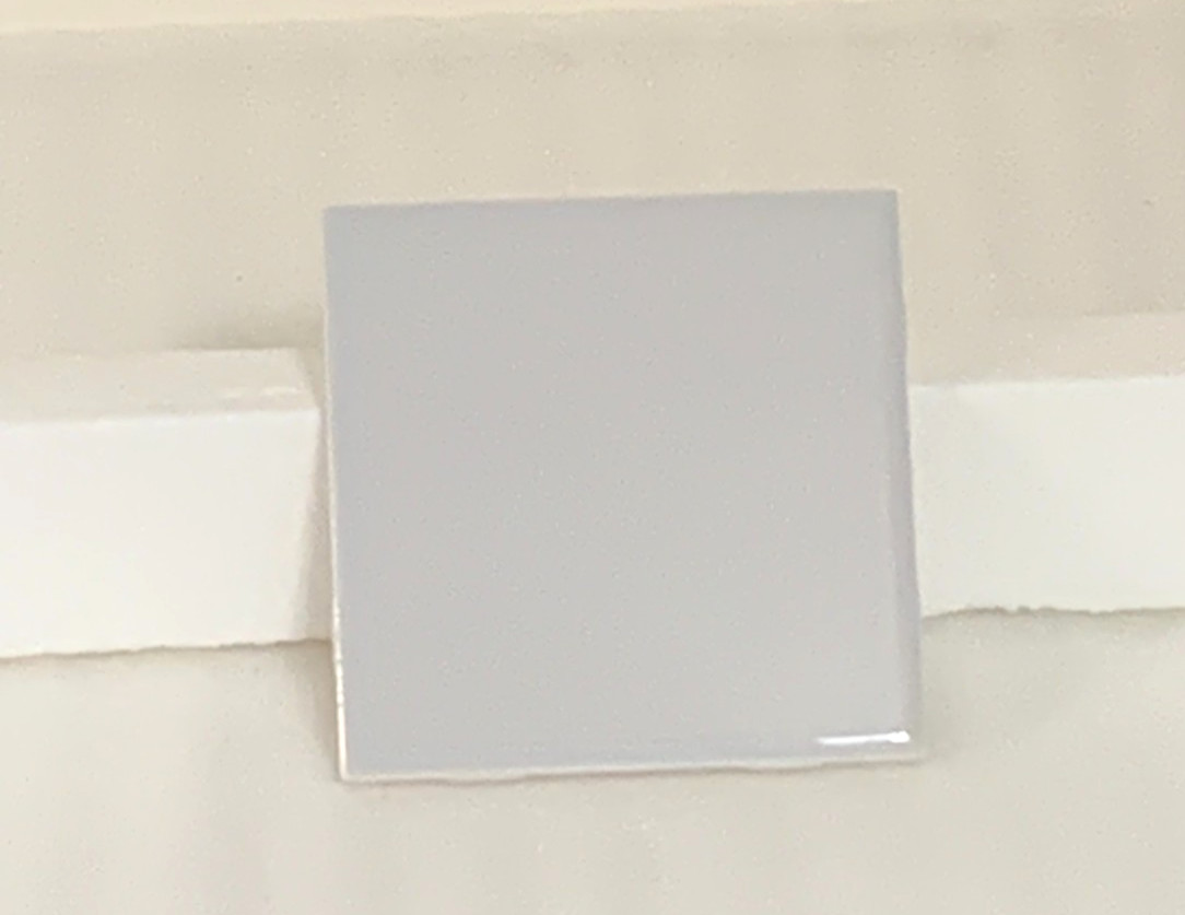 Vintage New American Olean 4 1/4″ x 4 1/4″ Seagull Gray #0043 Gloss *10* pcs