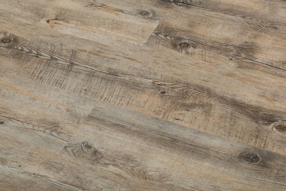 8.7mm Click Luxury Vinyl Plank Flooring 100% waterproof w/ underpad: $159/box