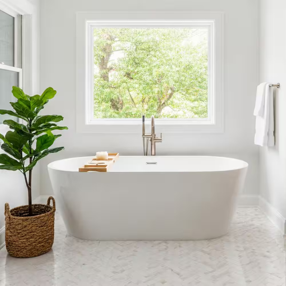 Angora Herringbone 12 In. X 12 In. X 0.38 In. Polished Marble Mesh-Mounted Mosai