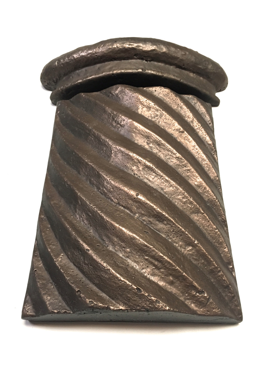 6×8 Roman Column Bronze Metal Resin Tile Insert Art Craft Decor Backsplash
