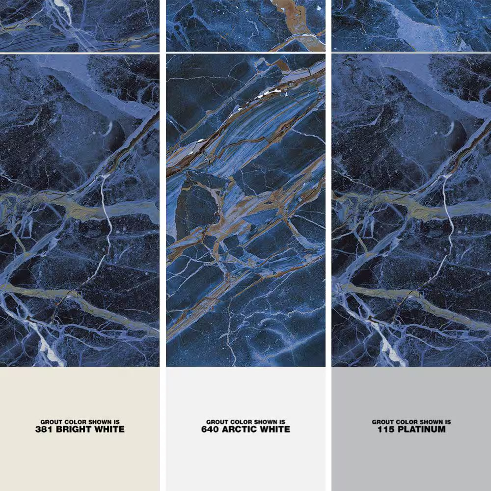 Parkview Blue 11.81 In. X 23.62 In. Matte Porcelain Field Tile