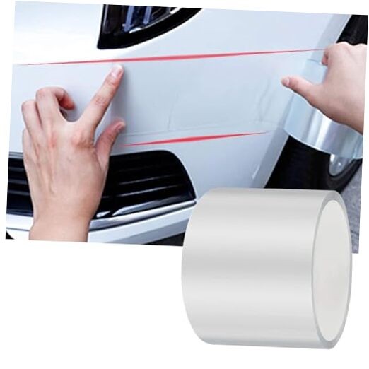 Car Door Edge Guard Invisible Automotive Door Sill 33Ft x 2.75″ Transparent