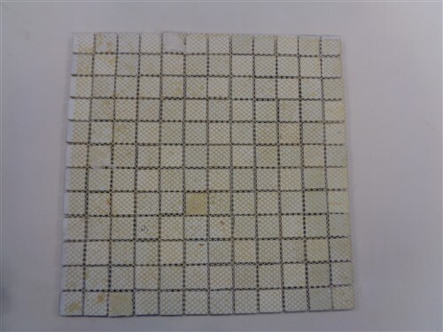 MATT EARTH GLASS TILE 11 5/8″ X 11 5/8″ LOT OF ( 12 )