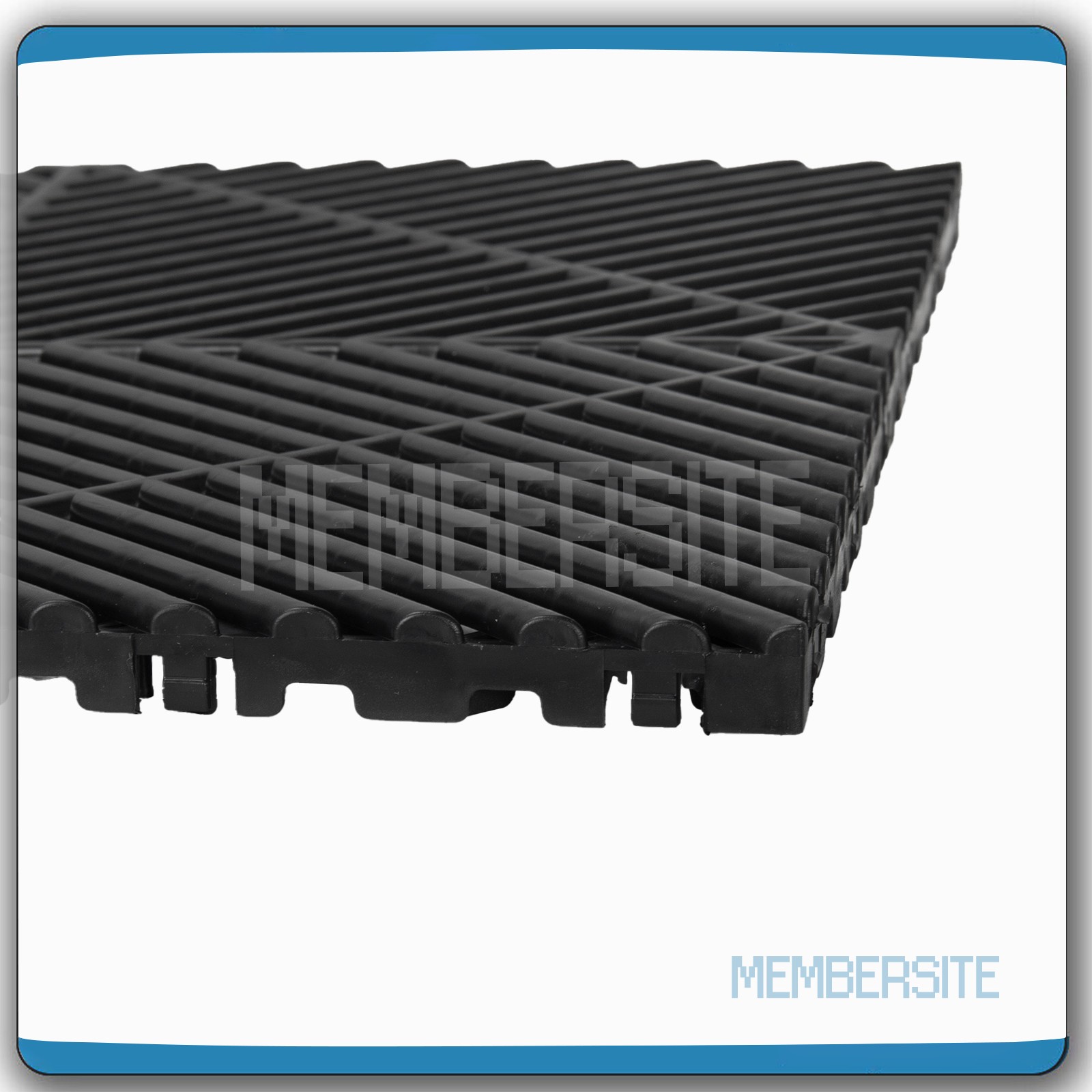 25/50 Pcs Interlocking Garage Floor Tiles Mat Modular Floor Tile 15.75”x15.75”