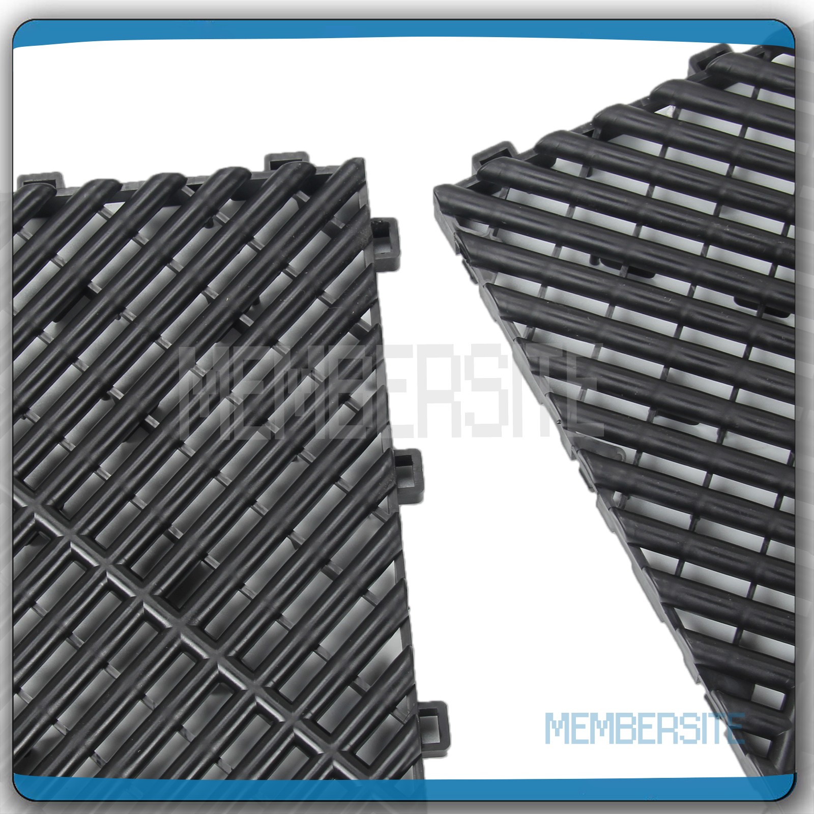 25/50 Pcs Interlocking Garage Floor Tiles Mat Modular Floor Tile 15.75”x15.75”