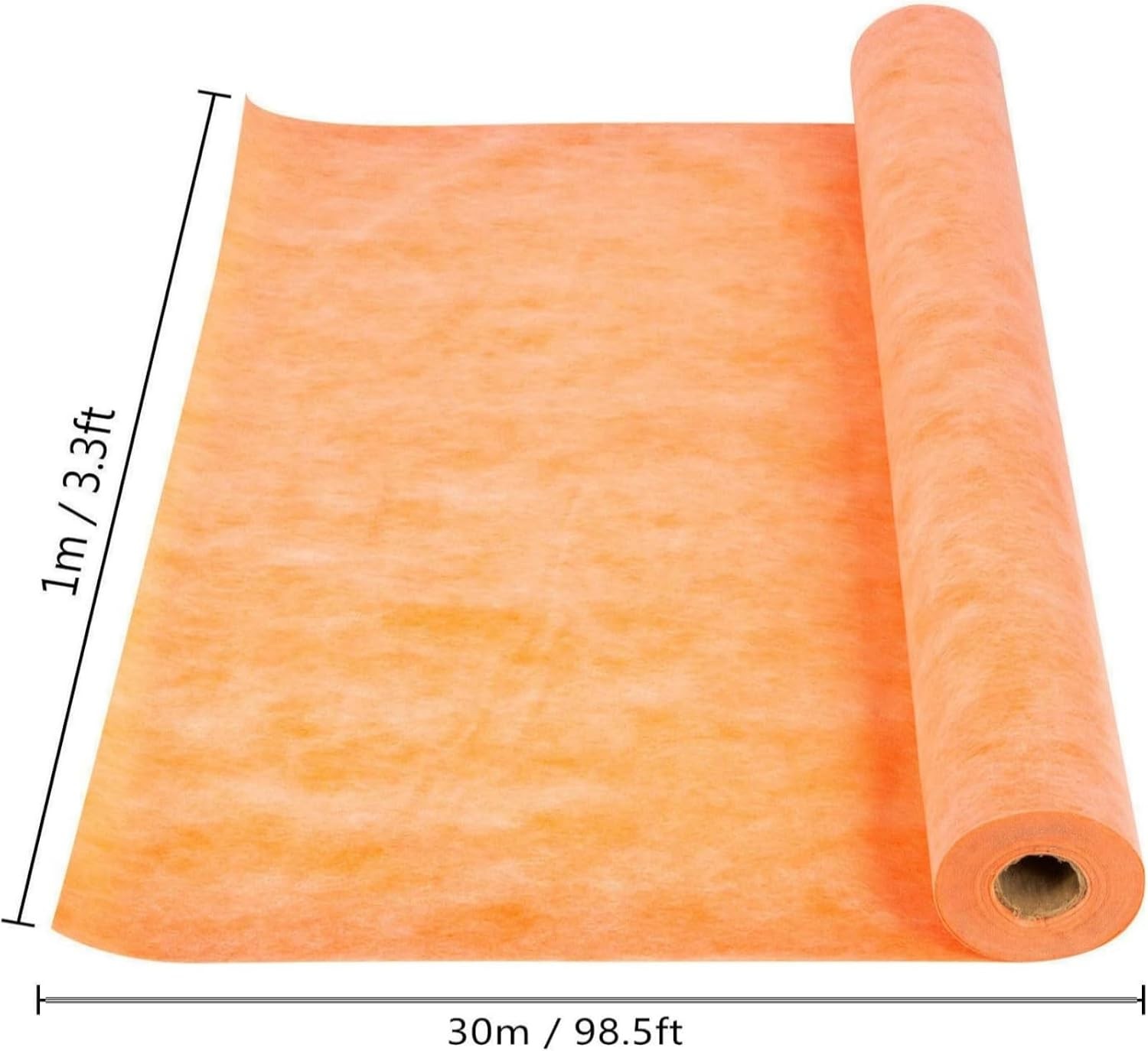 Waterproof Membrane for Shower 3.3 ft x 98.5 ft / 323 Square Feet Waterproofi…