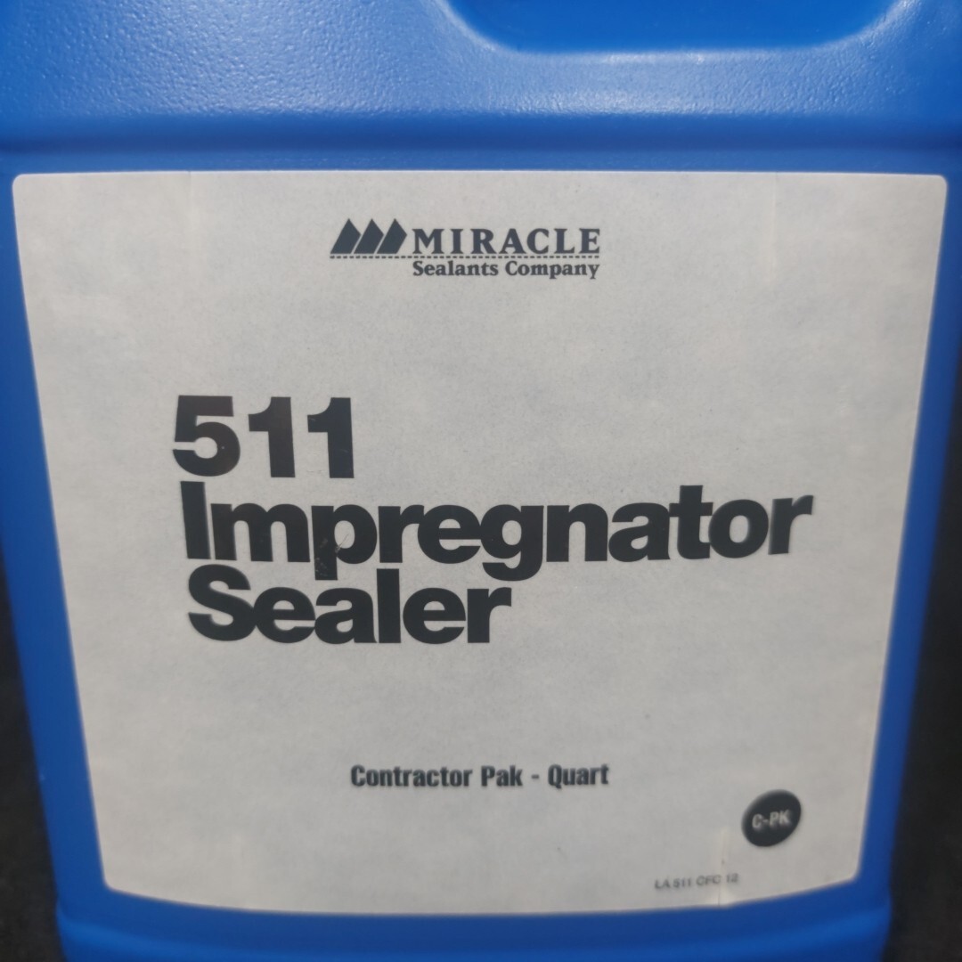Miracle 511 Impregnator Sealer 1 Quart Clear Porcelain, Ceramic Tile & Stone
