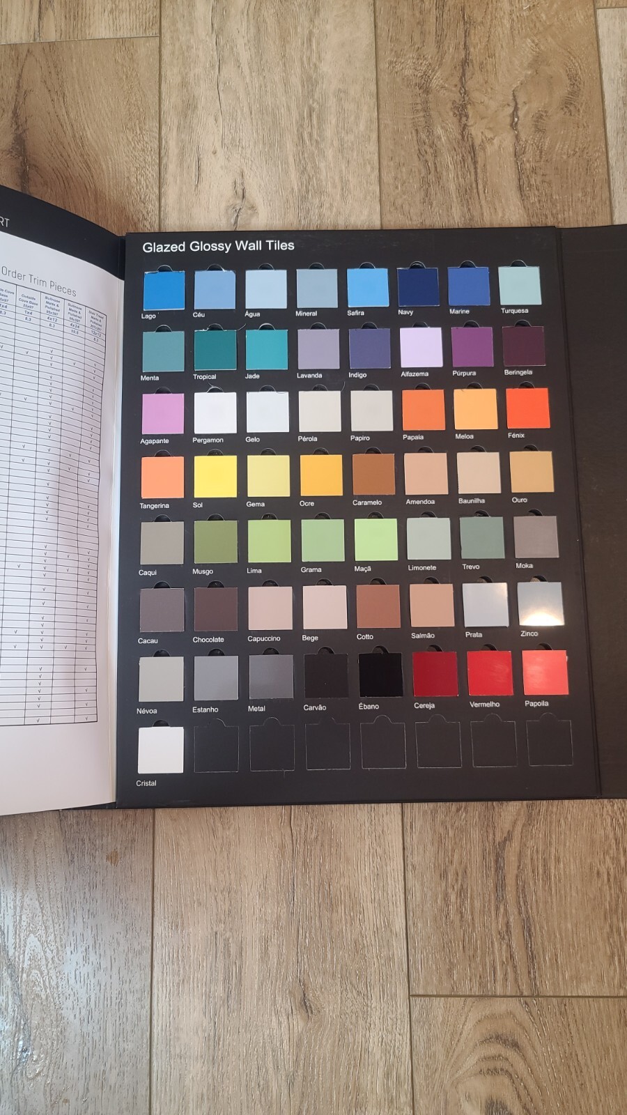 Emser Tile Travel Sample Color Texture Kit