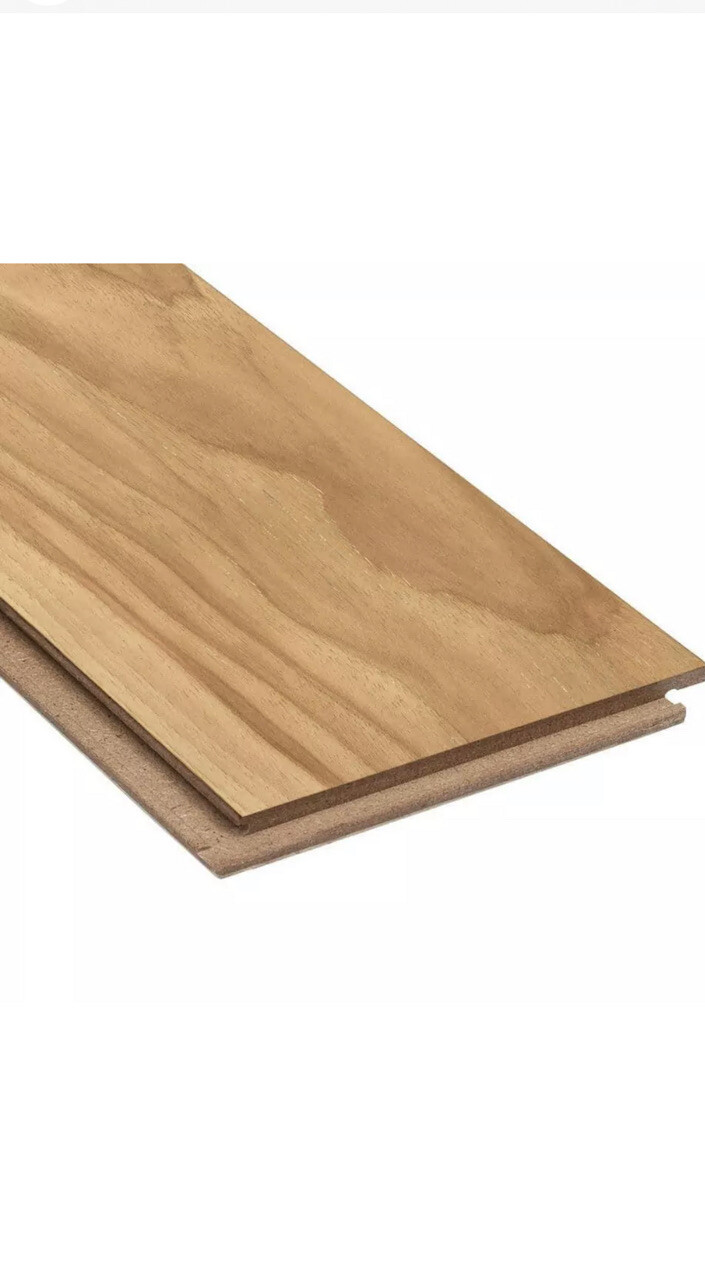 10X Hardwood Floor 3/8 in T x 5 in W Low Gloss Wire Brushed (19.69 sq. ft. Ea)