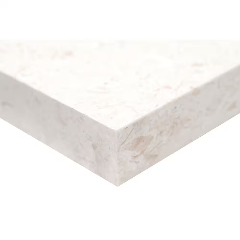 Mayra White 16 In. X 24 In. X 1.18 In. Tumbled Limestone Marble Look Paver (2.67