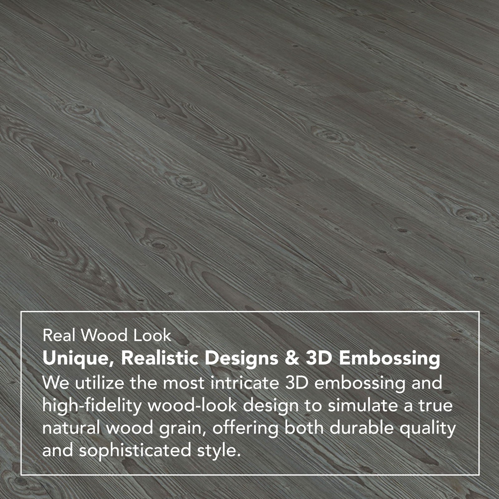 9″ x 48″ x 7mm, 12mil Luxury Vinyl Plank Flooring, Blueberry Pecan Pine Look,…