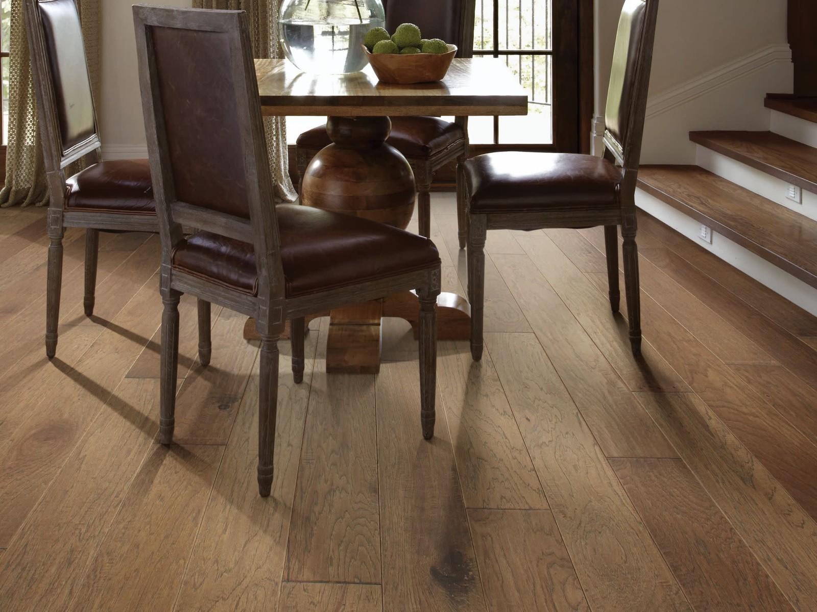Shaw SW593 Riverstone 6-3/8″W Heavy Scraped Engineered Hardwood – Mesquite