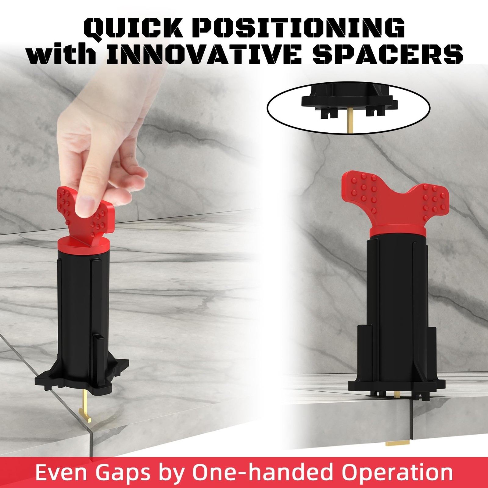 Reusable Tile Leveling System, Tile Tools for Installation, Tile Leveling Cli…