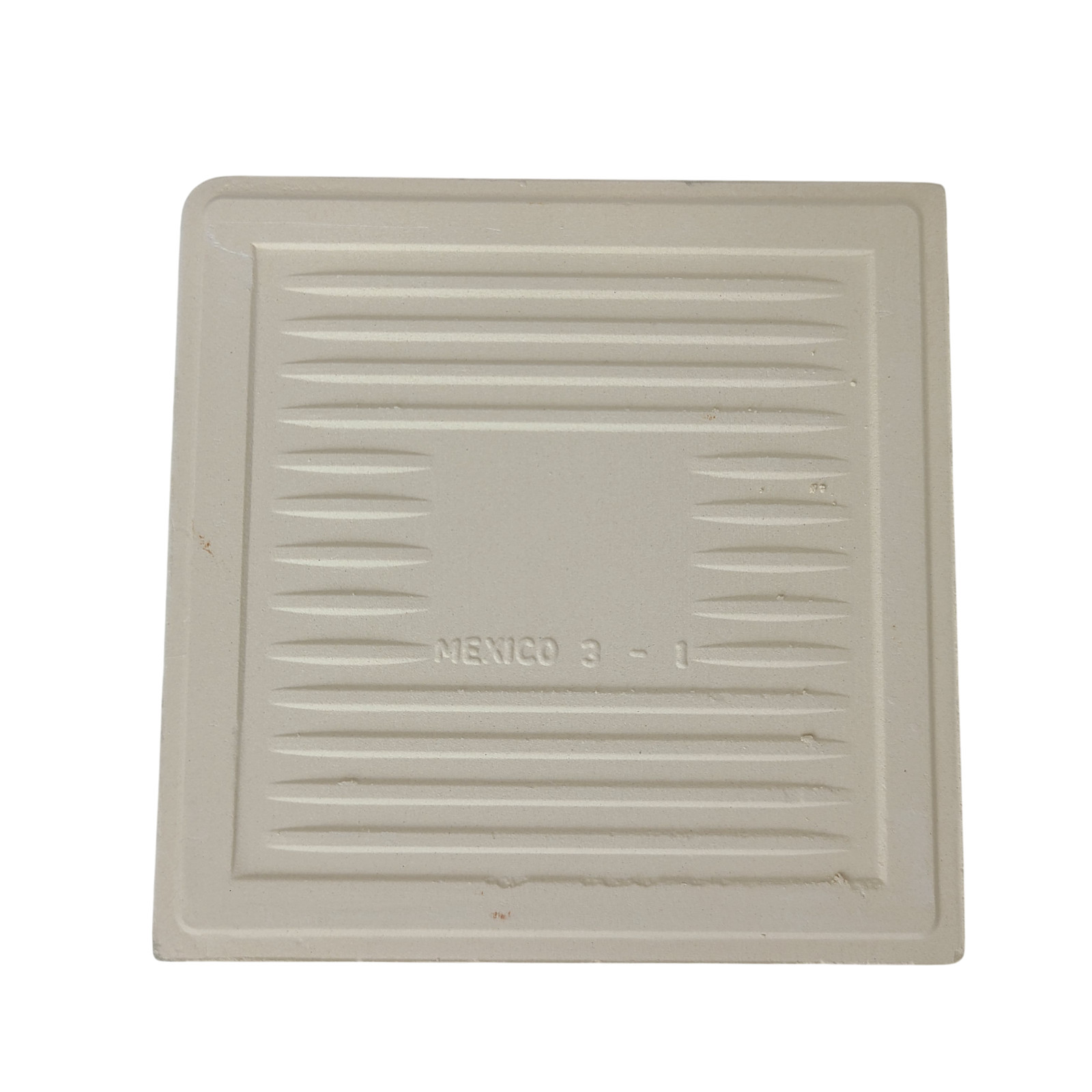 Beige Almond Bone 4.25 in Ceramic Tile Bullnose Shower Corner Subway Curved Edge