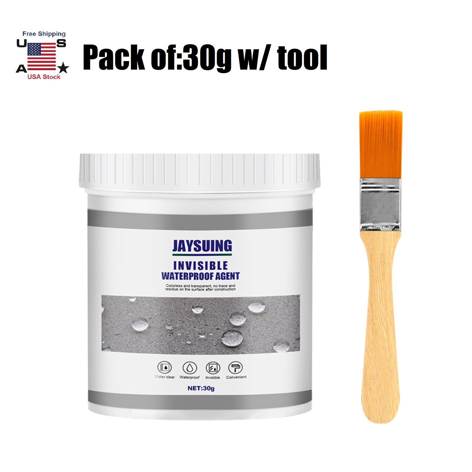 2× Home Roof Bath Invisible Waterproof Coating Insulating Sealant Anti-Leak Agen